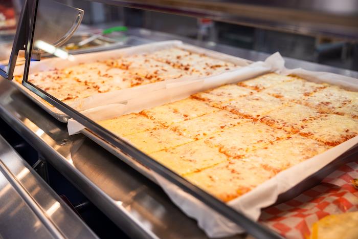JES pizza Cafeteria
